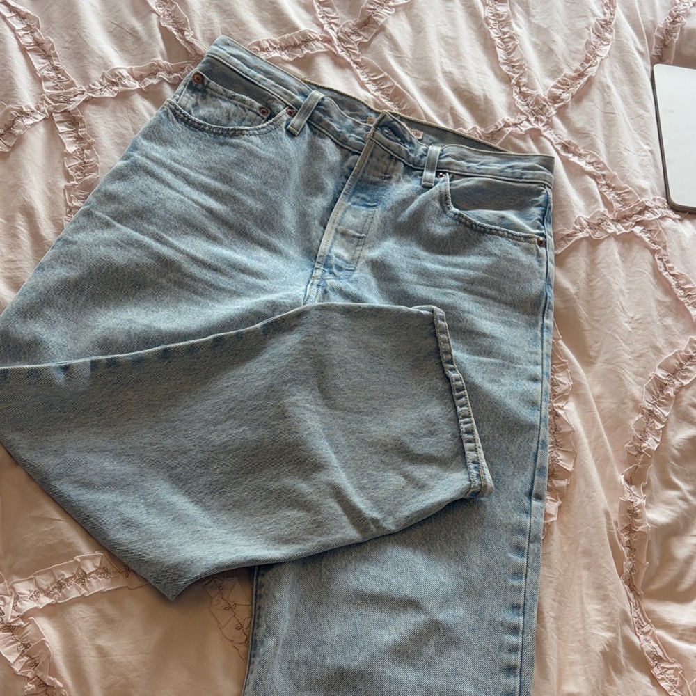 Levi’s ribcage straight ankle